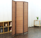 3 Panel Bamboo Room Divider - Image 4