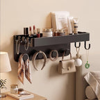 Floating Shelves Bedside Shelf Stick On Organizer Dorm Essential | Space Saving - Image 3