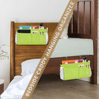 DOMIKING Neon Yellow Bedside Caddy - Image 7