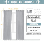 ChrisDowa White 100% Blackout Curtains - Image 7