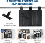Hanging Bedside Caddy, 4 Pockets Bunk Bed Caddy, Bed Pocket - Image 5