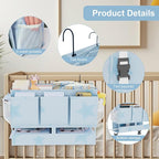 Bedside Caddy Organizer, Dual-Purpose Bedside Storage - Image 6