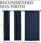 NICETOWN Vertical Blinds Window Curtain Panels - Image 7