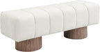 Christopher Knight Home Manila 50" Chenille Fabric Dining Bench - Image 6