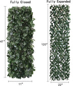 Expandable Faux Ivy Fence Privacy Screen - Image 2