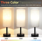 Bedside Table Lamps Set of 2 - Image 2