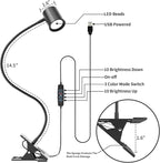 Desk Lamp USB Clip On Light, Book Lights - Image 6
