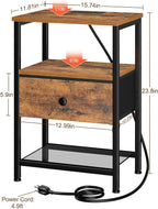 Night Stand, Small Nightstand - Image 6