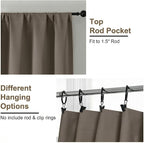 Simplebrand Blackout Extra 10ft Curtains - Image 4