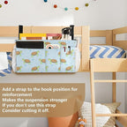 Cartoon Turtles tag8 Bedside Caddy Storage Bag Bedside Organizer - Image 6