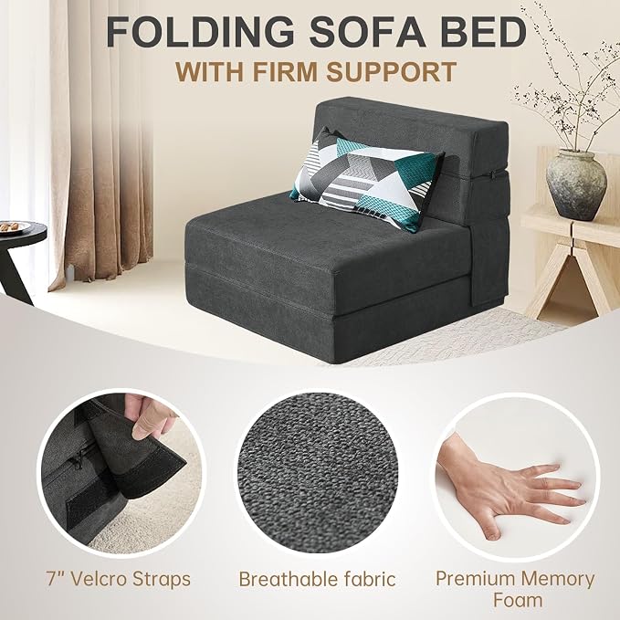 Nigoone Folding Sofa Bed Single Size - Image 7