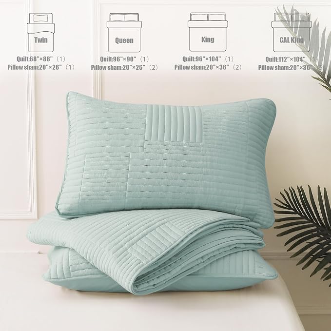Whale Flotilla Ultra Soft Queen Quilt Bedding Set, Lightweight - Image 7