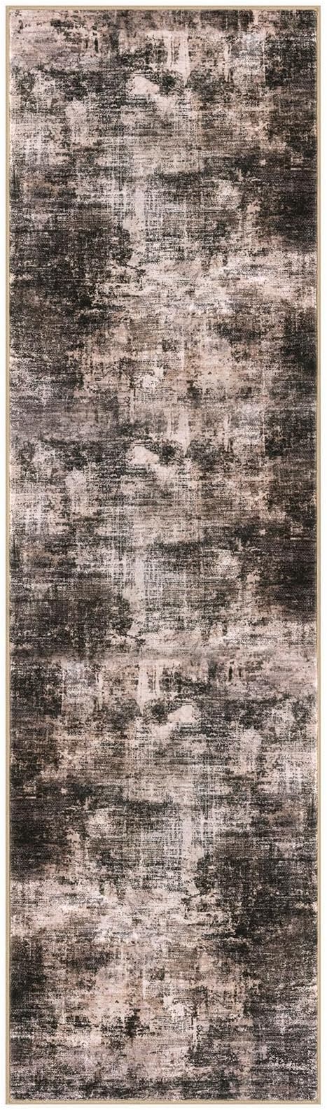 Abstract Runner Rug 2x7 Ft Washable Runners - Image 9