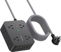 HANYCONY 6Ft Surge Protector Power Strip USB C, 8 Outlet Extender | Extension by HANYCONY