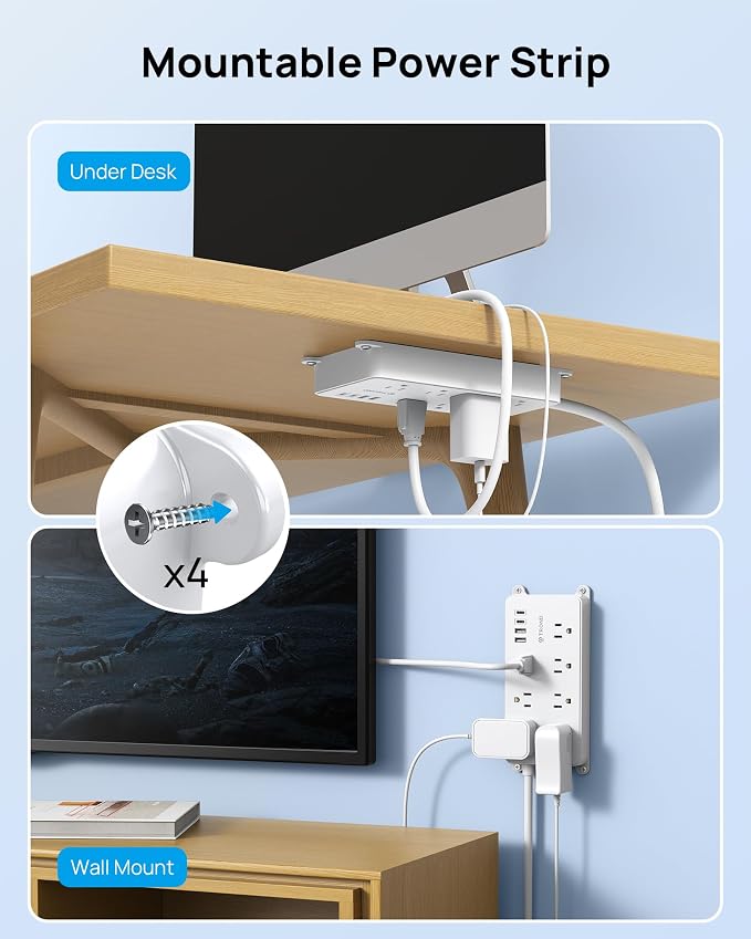 TROND Surge Protector Power Strip - Image 6