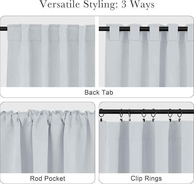 PONY DANCE Short Blackout Curtains - Image 5