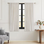 PRIMROSE Cream Ivory Curtains 63 inch by PRIMROSE