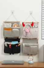 2 Pack Wall Hanging Storage Caddy Bags Locker Organizer Basket - Image 3
