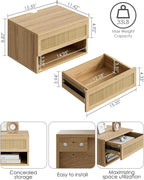 Modern Floating Nightstand - Image 2