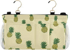 Light Yellow Pineapple01 Bedside Caddy by QwThum