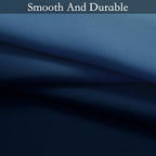 SimpleHome Ombre Gradient Blue White to Gray Curtains - Image 6