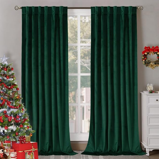 BGment Velvet Blackout Curtains by BGment