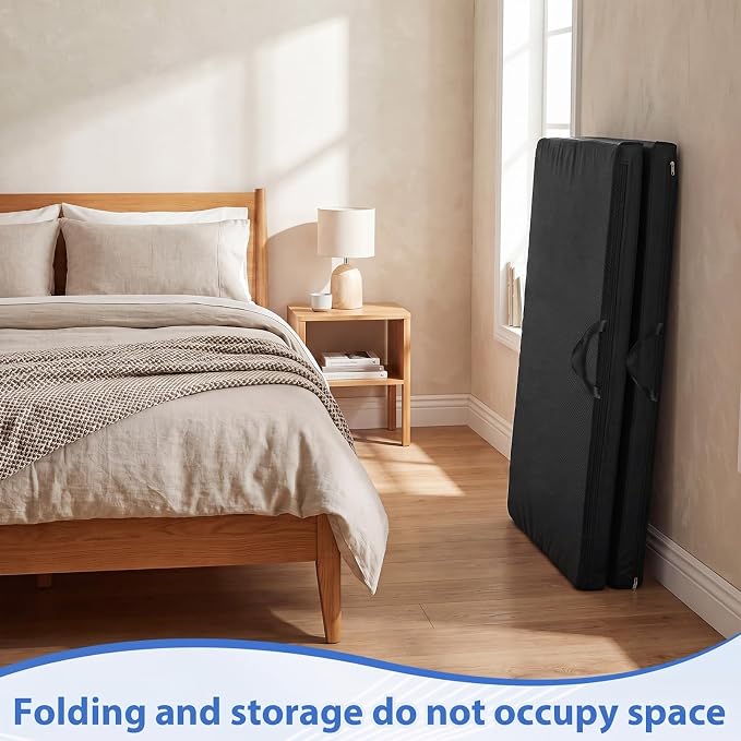 Wesiti 1 Pcs Fall Mat for Elderly Bedside, Anti Fatigue Crash Bed Pad - Image 8