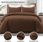 Whale Flotilla Ultra Soft King Quilt Bedding Set, Lightweight - Image 2
