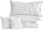 HZ & HY Oversized Queen Bedspreads, 5-Piece Quilt Set, Lightweight Reversible - Image 9