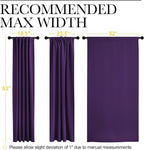 NICETOWN Kitchen Blackout Draperies Curtains - Image 8