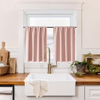 RYB HOME 100% Blackout Short Curtains by RYBHOME