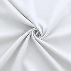 KOUFALL White Short Curtains for Small Bathroom Window, 2 Panel Sets Kitchen - Image 6