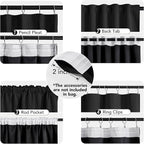 Deconovo 100% Blackout Curtains - Image 4