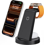 Anlmz 3 in 1 Charging Station for iPhone, Wireless Charger for iPhone 17 16e 16 by WirelessCharger