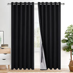XWZO 100% Blackout Curtain Panels by XWZO
