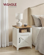 VASAGLE Farmhouse Nightstand - Image 2