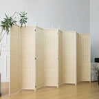 8 Panel Bamboo Room Divider - Image 4
