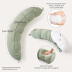 Peallow – Long Round Body Pillow - Image 3