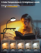 Clip on Light, LED Reading Light - Image 2
