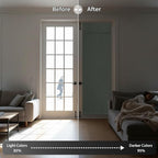 RYB HOME Blackout Door Window Curtains - Image 5
