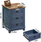 Joaxswe Farmhouse Nightstand - Image 2