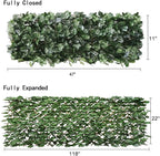Expandable Faux Ivy Fence Privacy Screen - Image 2