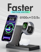 GETPALS Wireless Charger iPhone Charging Station - Image 5