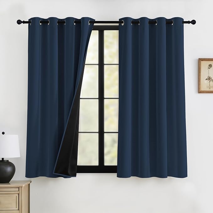 RYB HOME 100% Blackout Curtains by RYBHOME