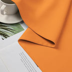 CUCRAF Custom Orange Blackout Curtains 1 Panel Set, Thermal Insulated Grommet - Image 6