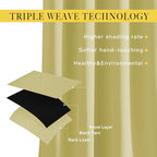 NICETOWN Living Room Window Curtain Drapes Extra Long & Wide - Image 4