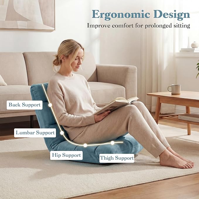 GIANTEX Folding Floor Chair - Image 9