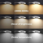 Desk Lamp, JKSWT Clip on Light Reading Light Ring Light LED - Image 4
