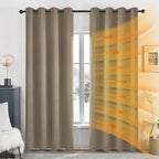 Deconovo 100% Blackout Curtains - Image 2