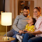 Lynnoland 2 Pack Touch Control Table Bedside Lamps - Image 7